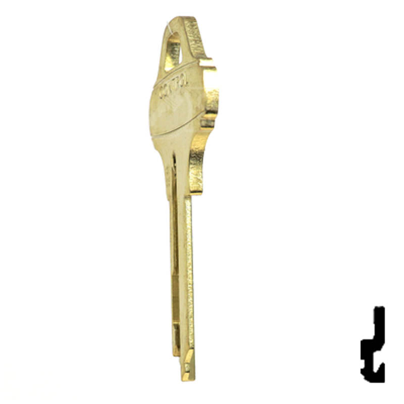 Schlage Everest C123 Control Blank Residential-Commercial Key Schlage