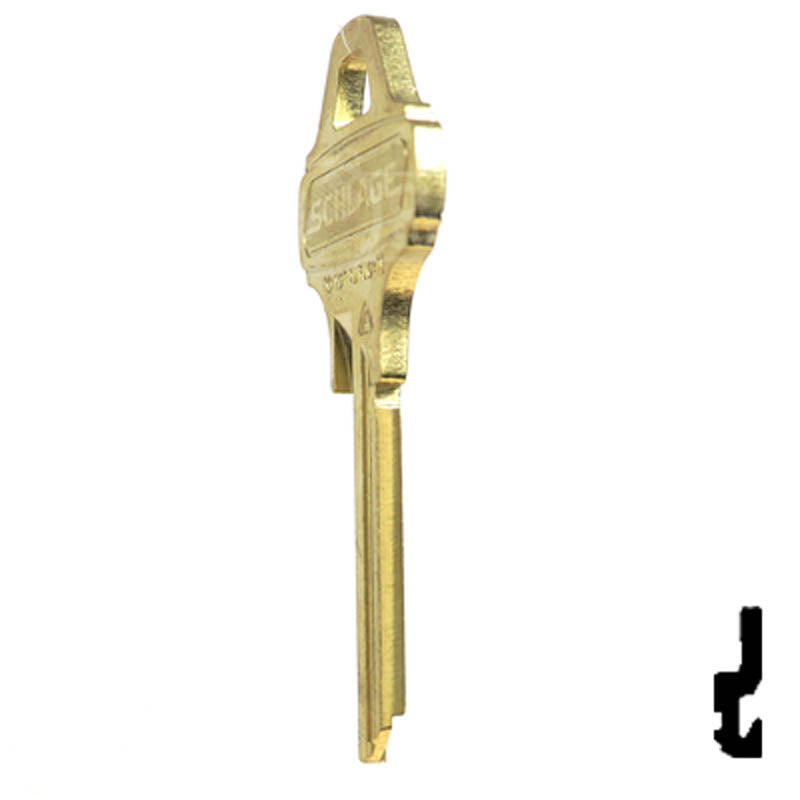 Schlage Everest C123 Control Blank Residential-Commercial Key Schlage