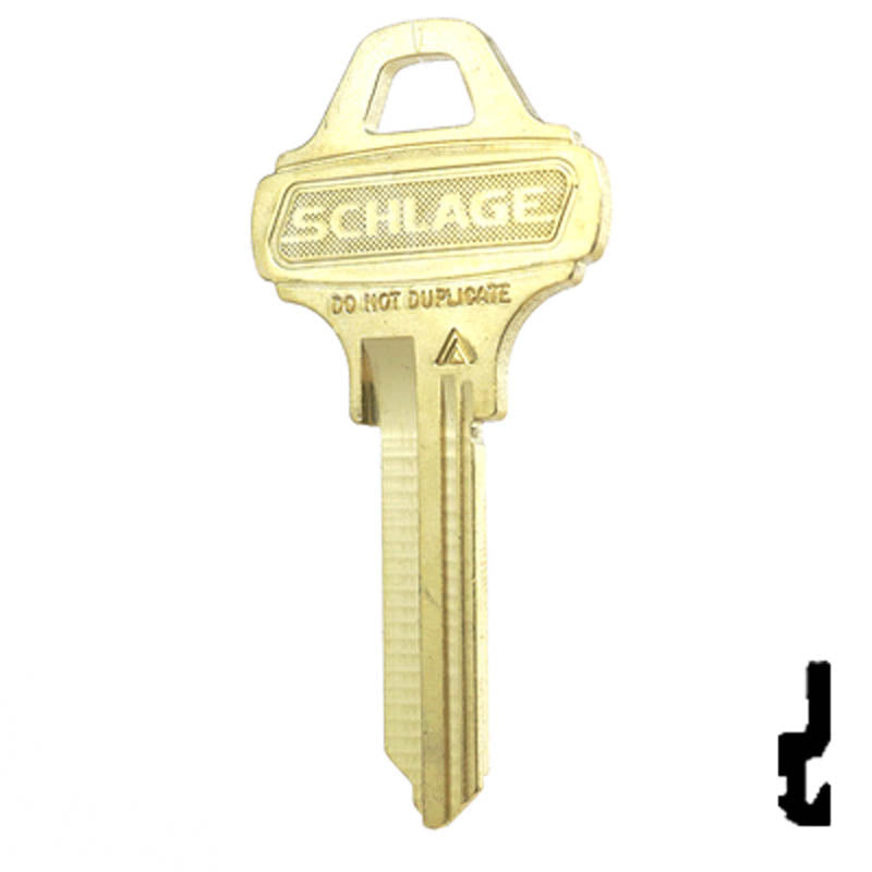 Schlage Everest C123 Control Blank Residential-Commercial Key Schlage