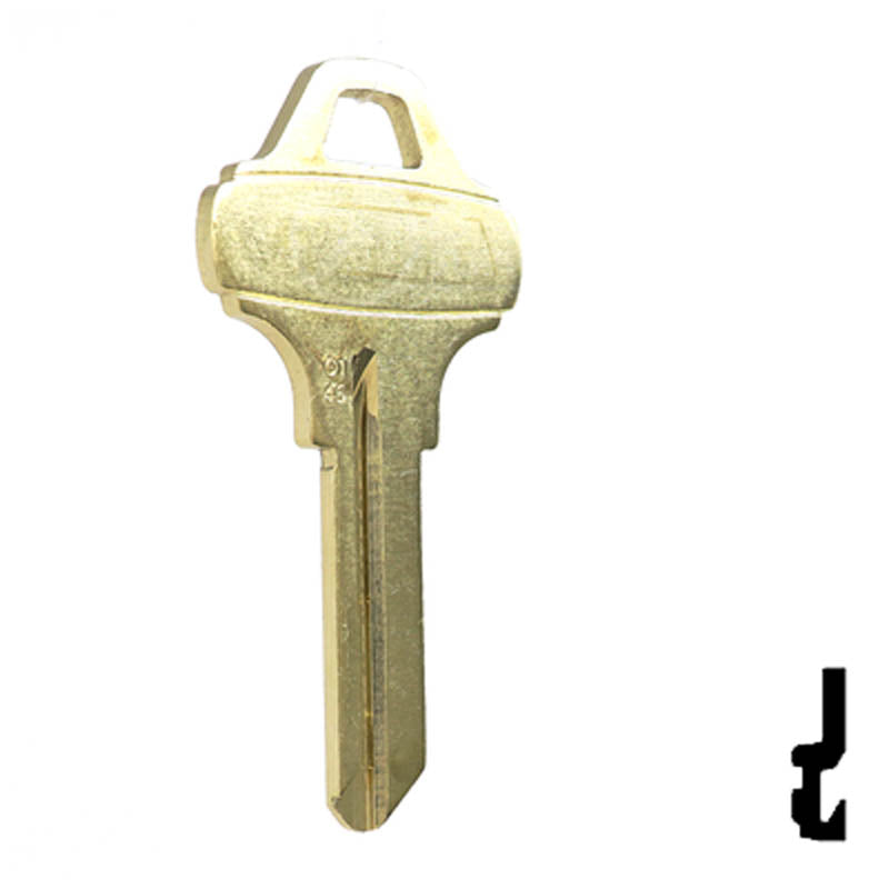 Schlage Everest C145 Blank Residential-Commercial Key Schlage