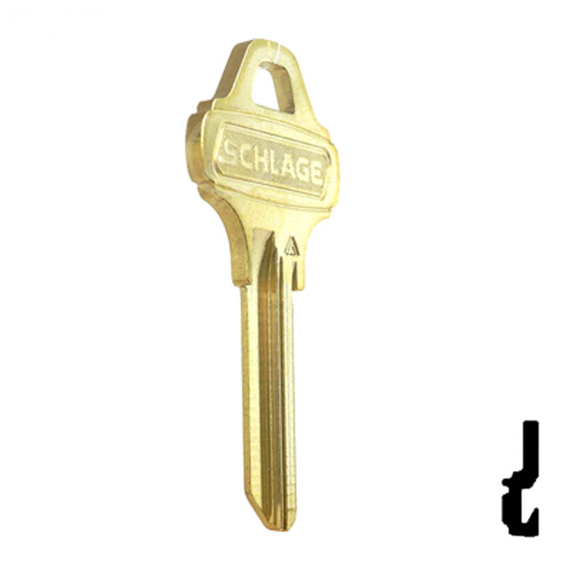 Schlage Everest C345 Blank Residential-Commercial Key Schlage