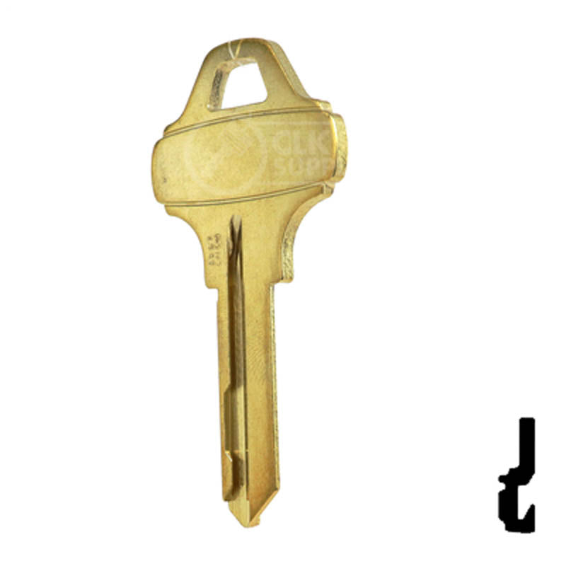 Schlage Everest C345 Blank Residential-Commercial Key Schlage