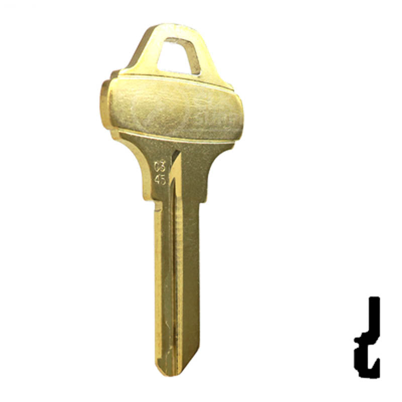 Schlage Everest C345 Blank Residential-Commercial Key Schlage