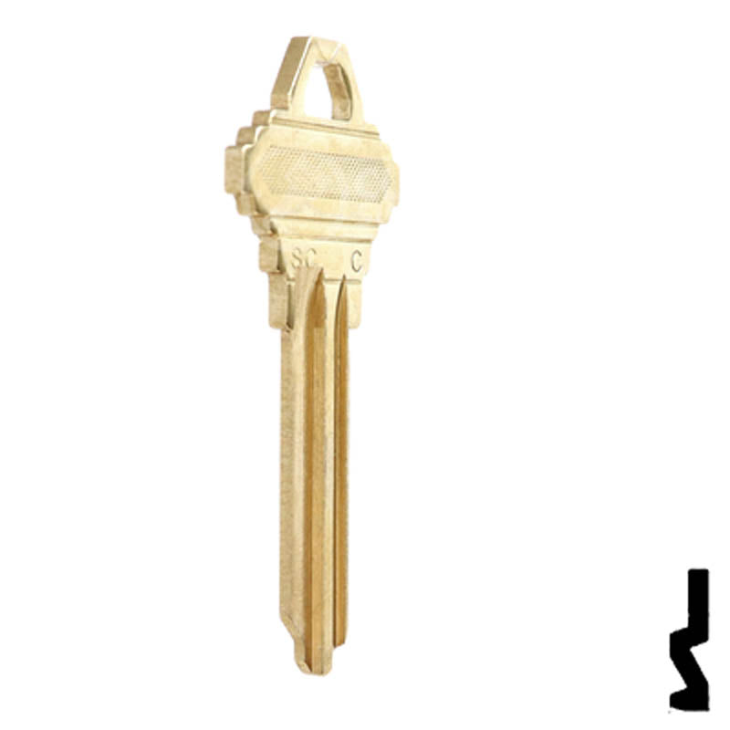 Schlage LFIC Control Key C Keyway (SC4) Residential-Commercial Key GMS Industries