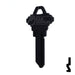 Uncut Aluminum Key Blank | Schlage SC1 | Black Residential-Commercial Key JMA USA