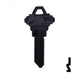 Uncut Aluminum Key Blank | Schlage SC1 | Black Residential-Commercial Key JMA USA