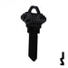 Uncut Aluminum Key Blank | Schlage SC1 | Black Residential-Commercial Key JMA USA