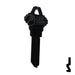 Uncut Aluminum Key Blank | Schlage SC1 | Black Residential-Commercial Key JMA USA