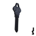 Uncut Aluminum Key Blank | Schlage SC1 | Black Residential-Commercial Key JMA USA