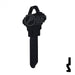 Uncut Aluminum Key Blank | Schlage SC1 | Black Residential-Commercial Key JMA USA