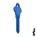 Uncut Aluminum Key Blank | Schlage SC1 | Blue Residential-Commercial Key JMA USA