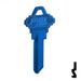 Uncut Aluminum Key Blank | Schlage SC1 | Blue Residential-Commercial Key JMA USA