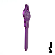 Uncut Aluminum Key Blank | Schlage SC1 | Lilac Residential-Commercial Key JMA USA