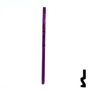 Uncut Aluminum Key Blank | Schlage SC1 | Lilac Residential-Commercial Key JMA USA