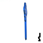 Uncut Aluminum Key Blank | Schlage SC1 | Navy Blue Residential-Commercial Key JMA USA