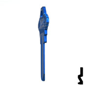 Uncut Aluminum Key Blank | Schlage SC1 | Navy Blue Residential-Commercial Key JMA USA