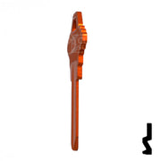 Uncut Aluminum Key Blank | Schlage SC1 | Orange Residential-Commercial Key JMA USA