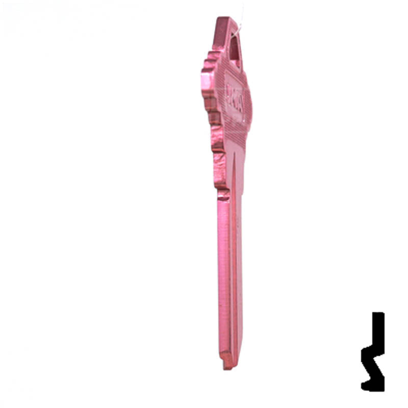 Uncut Aluminum Key Blank | Schlage SC1 | Pink Residential-Commercial Key JMA USA