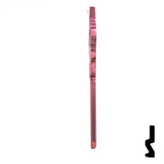 Uncut Aluminum Key Blank | Schlage SC1 | Pink Residential-Commercial Key JMA USA