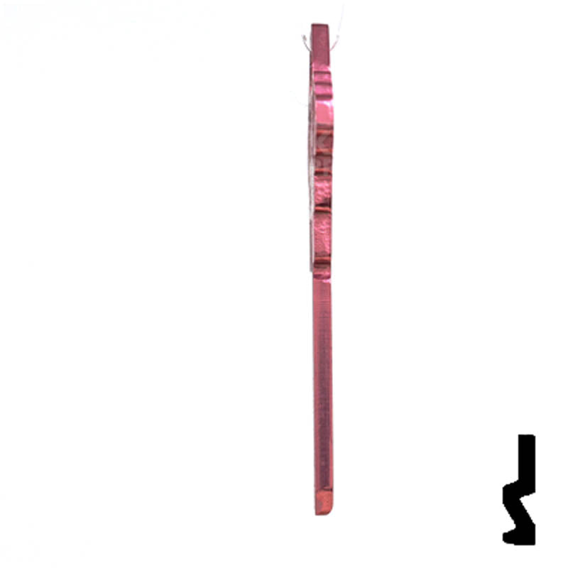 Uncut Aluminum Key Blank | Schlage SC1 | Pink Residential-Commercial Key JMA USA