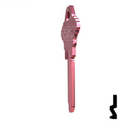Uncut Aluminum Key Blank | Schlage SC1 | Pink Residential-Commercial Key JMA USA