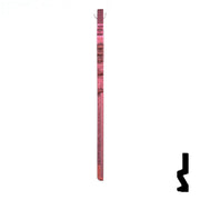 Uncut Aluminum Key Blank | Schlage SC1 | Pink Residential-Commercial Key JMA USA