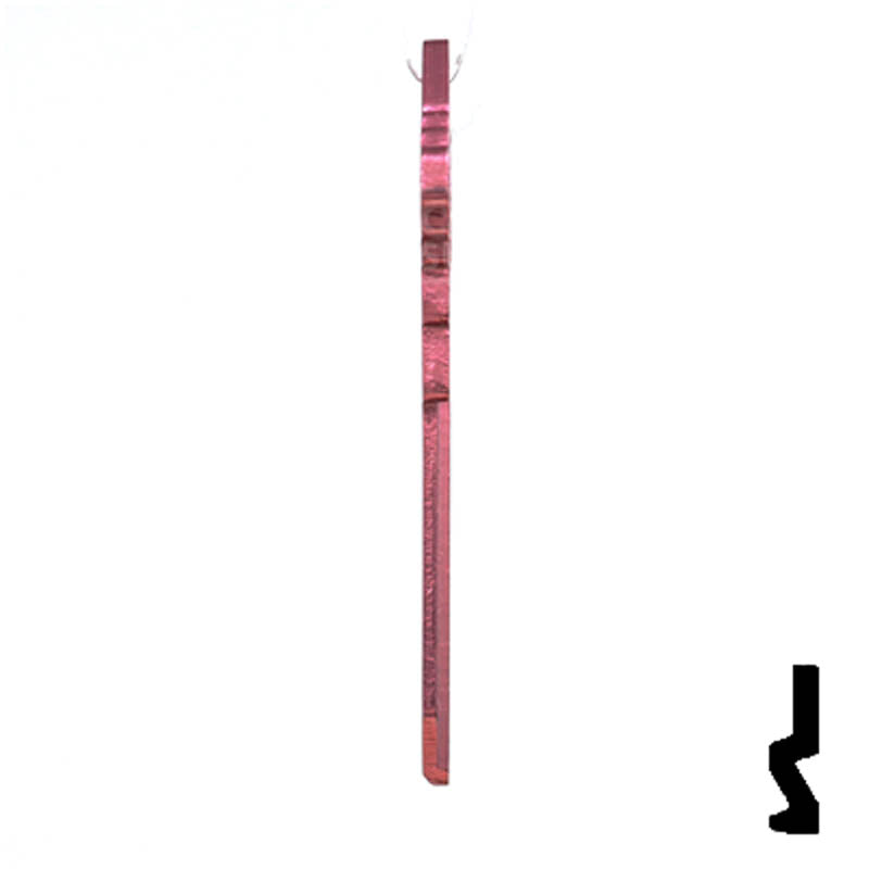 Uncut Aluminum Key Blank | Schlage SC1 | Pink Residential-Commercial Key JMA USA