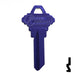 Uncut Aluminum Key Blank | Schlage SC1 | Purple Residential-Commercial Key JMA USA