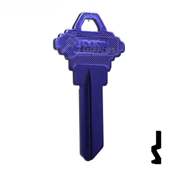 Uncut Aluminum Key Blank | Schlage SC1 | Purple Residential-Commercial Key JMA USA