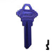 Uncut Aluminum Key Blank | Schlage SC1 | Purple Residential-Commercial Key JMA USA