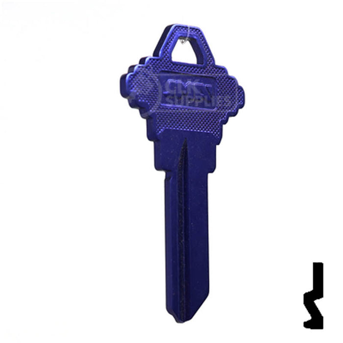 Uncut Aluminum Key Blank | Schlage SC1 | Purple Residential-Commercial Key JMA USA