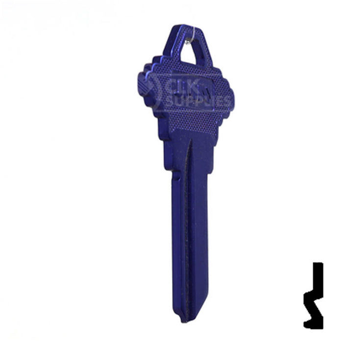 Uncut Aluminum Key Blank | Schlage SC1 | Purple Residential-Commercial Key JMA USA