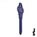 Uncut Aluminum Key Blank | Schlage SC1 | Purple Residential-Commercial Key JMA USA