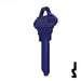 Uncut Aluminum Key Blank | Schlage SC1 | Purple Residential-Commercial Key JMA USA