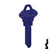 Uncut Aluminum Key Blank | Schlage SC1 | Purple Residential-Commercial Key JMA USA