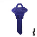 Uncut Aluminum Key Blank | Schlage SC1 | Purple Residential-Commercial Key JMA USA