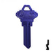 Uncut Aluminum Key Blank | Schlage SC1 | Purple Residential-Commercial Key JMA USA