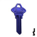 Uncut Aluminum Key Blank | Schlage SC1 | Purple Residential-Commercial Key JMA USA