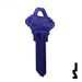 Uncut Aluminum Key Blank | Schlage SC1 | Purple Residential-Commercial Key JMA USA