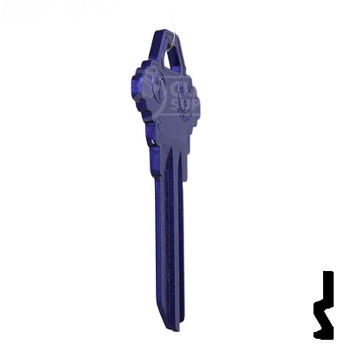 Uncut Aluminum Key Blank | Schlage SC1 | Purple Residential-Commercial Key JMA USA