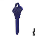 Uncut Aluminum Key Blank | Schlage SC1 | Purple Residential-Commercial Key JMA USA