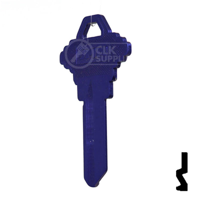 Uncut Aluminum Key Blank | Schlage SC1 | Purple Residential-Commercial Key JMA USA