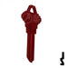 Uncut Aluminum Key Blank | Schlage SC1 | Red Residential-Commercial Key JMA USA