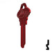 Uncut Aluminum Key Blank | Schlage SC1 | Red Residential-Commercial Key JMA USA