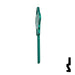 Uncut Aluminum Key Blank | Schlage SC1 | Turquoise Residential-Commercial Key JMA USA