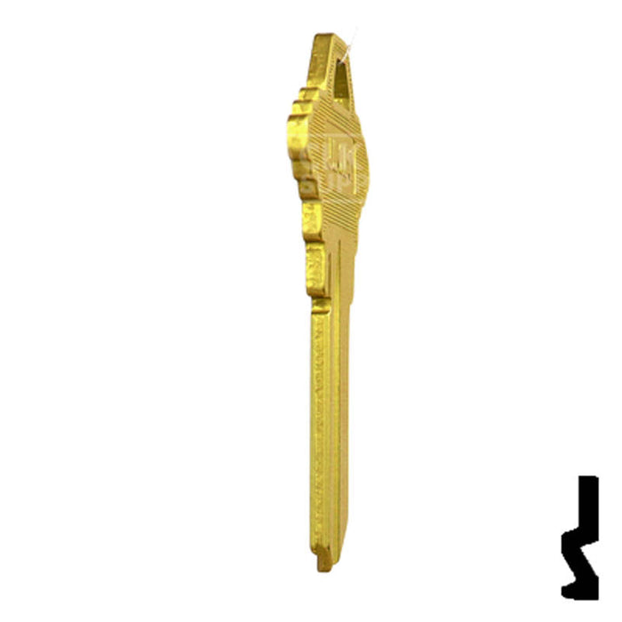 Uncut Aluminum Key Blank | Schlage SC1 | Yellow Residential-Commercial Key JMA USA