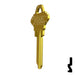 Uncut Aluminum Key Blank | Schlage SC1 | Yellow Residential-Commercial Key JMA USA