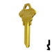 Uncut Aluminum Key Blank | Schlage SC1 | Yellow Residential-Commercial Key JMA USA