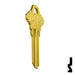 Uncut Aluminum Key Blank | Schlage SC1 | Yellow Residential-Commercial Key JMA USA