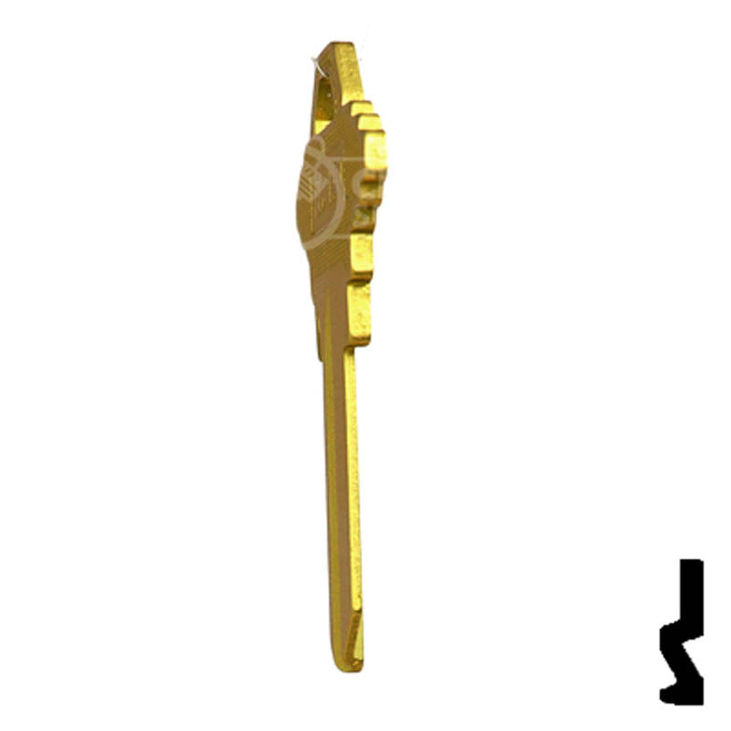 Uncut Aluminum Key Blank | Schlage SC1 | Yellow Residential-Commercial Key JMA USA